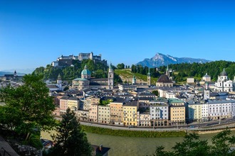 Blick auf Salzburg