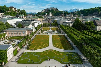 Blick auf Salzburg