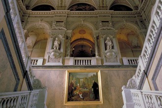 Hall in the Natural History Museum in Vienna