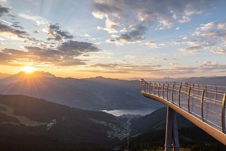 Blick auf Schmitten in Zell am See