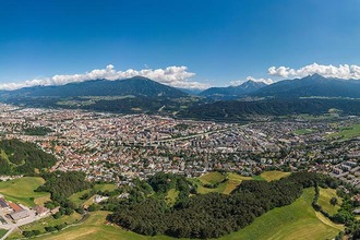 Panorama über Innsbruck