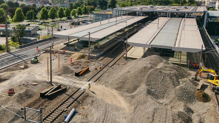 Baustelle am Praterstern