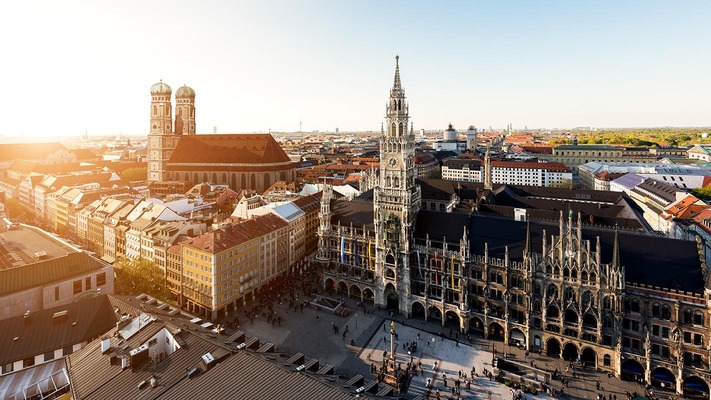 Blick auf München