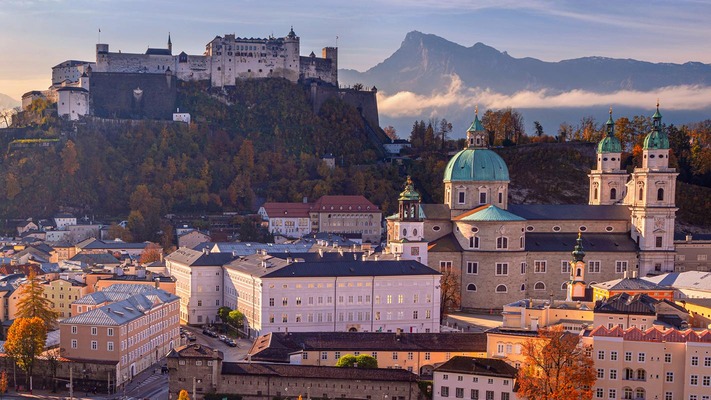 Panorama von Salzburg