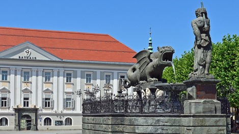 Lindwurm in Klagenfurt