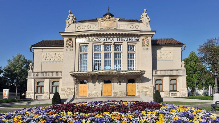 Das Stadttheater in Klagenfurt
