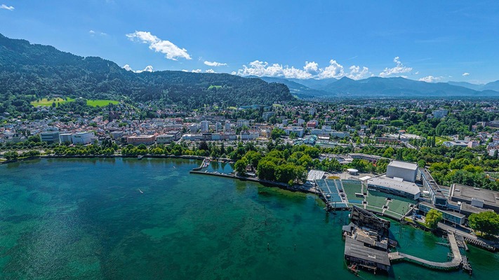 Panorama von Bregenz