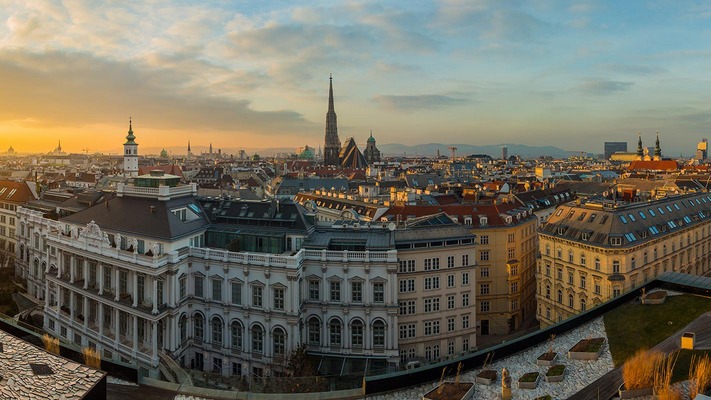 Panorama von Wien