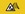 Baustellen Symbol mit Schienen