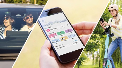 Shared Mobility Angebote der ÖBB