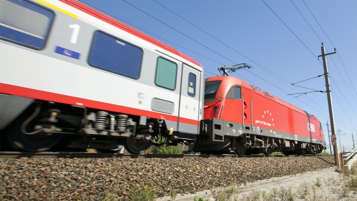 Intercity in Nahaufnahme
