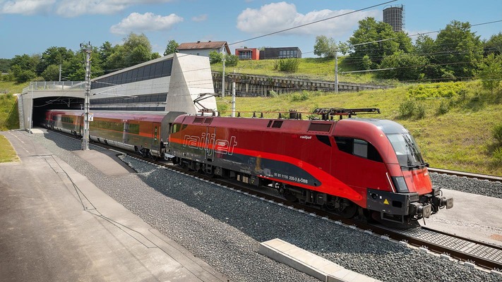 Railjet auf der Koralmbahn