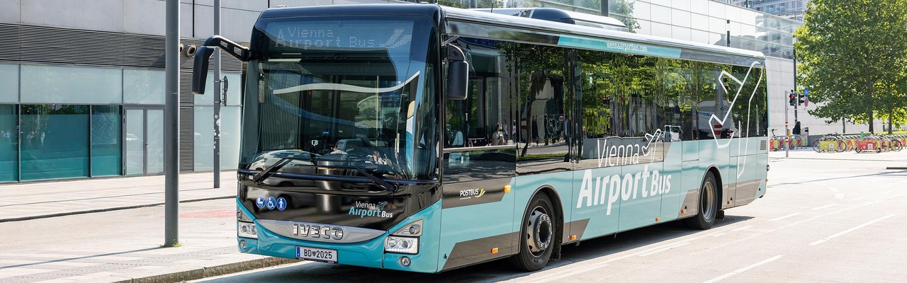 © ÖBB / Harald Eisenberger Vienna Airport Bus auf Straße
