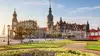 Dresden view of the Hofkirche 