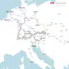 ÖBB Nightjet Streckennetz-Europa