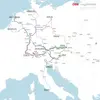 ÖBB Nightjet Streckennetz-Europa