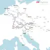 ÖBB Nightjet route network Europe