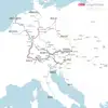 ÖBB Nightjet route network Europe