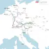 Rete di collegamenti ÖBB Nightjet Europa