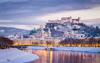 Classic view of Salzburg 