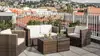 Terrasse im Falkensteiner Hotel Bratislava