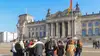 Reichstag mit Reisegruppe, Berlin  <br/>