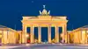 Das Brandenburger Tor bei Nacht