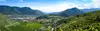 Panoramic view over the Wachau mountains