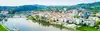 City panorama of Linz