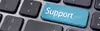 Keyboard with feedback button