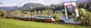 Railaxed Magazin mit Cityjet im Hintergrund