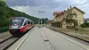 Zug auf der Kamptalbahn
