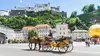 Tourists in Salzburg
