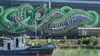 Riesiges Grafitti