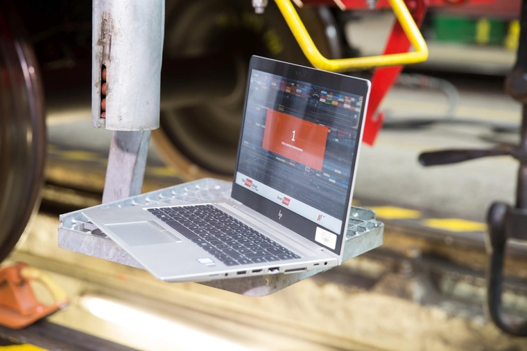 …und binnen Sekunden ist SmartCargo aktiviert/...and within seconds SmartCargo is activated