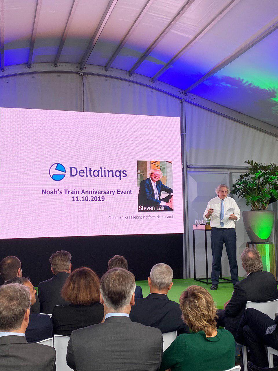 Update masterplan rail by Steven Lak, Chairman, Deltalinqs 