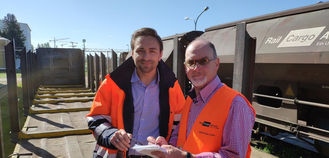 Martin Zsifkovits (RCG) & Adrian Fulton (A1)