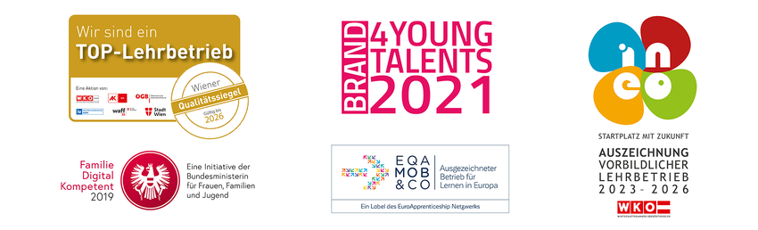 Overview of apprenticeship awards of Rail Cargo Group.