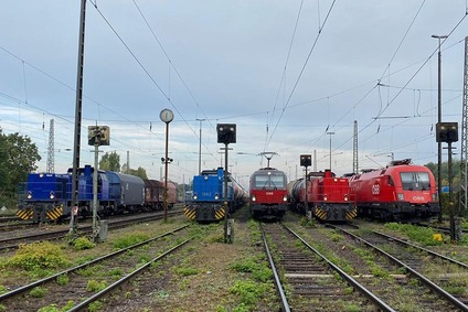 Verschiedene Lokomotiven 