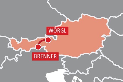 TransFER Brenner–Wörgl (ROLA) Karte