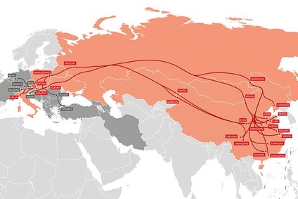 TransFER Asia–Moscow Map
