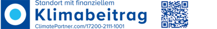 Klimabeitrag-Zertifikat für den Standort Freudenau von ClimatePartner