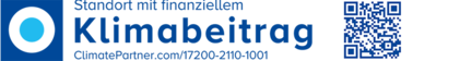 ClimatePartner Klimabeitrag-Zertifikat für den Standort Lenzing