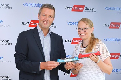 RCG and voestalpine Donawitz present digitalisation project with locomotive models