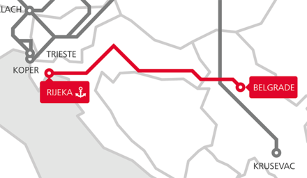 TransFER Belgrade-Rijeka Karte