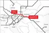 TransNET map – Wels–Budapest connection
