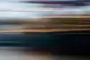 Abstract image with motion blur and light streaks