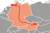TransFER Enns–Hamburg Map