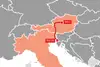 TransFER Wels–Trieste Map