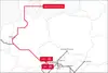Karte der TransFER-Verbindung Linz–Sandinavia–Wels im Netzwerk der Rail Cargo Group